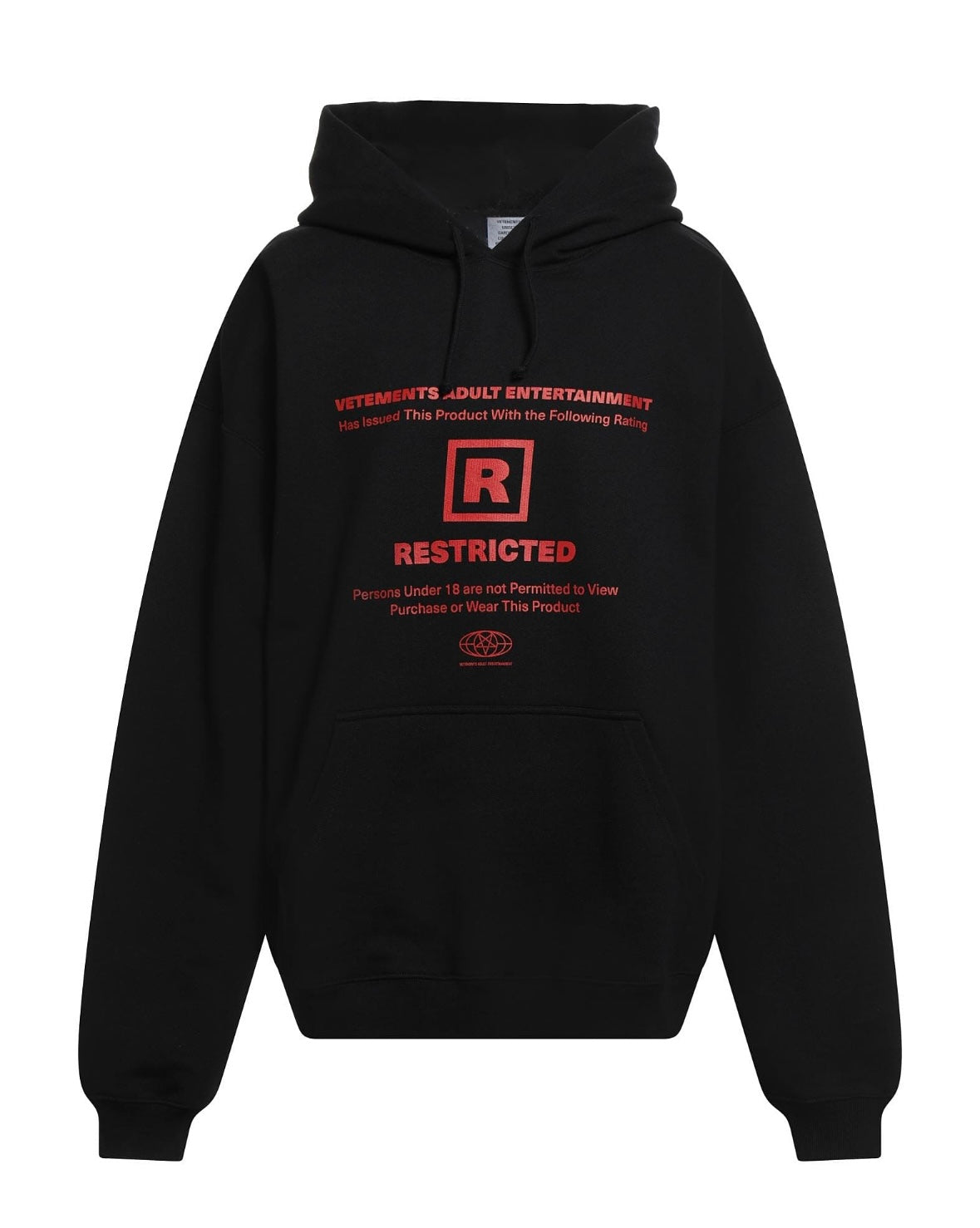 Vetements restricted hoodie