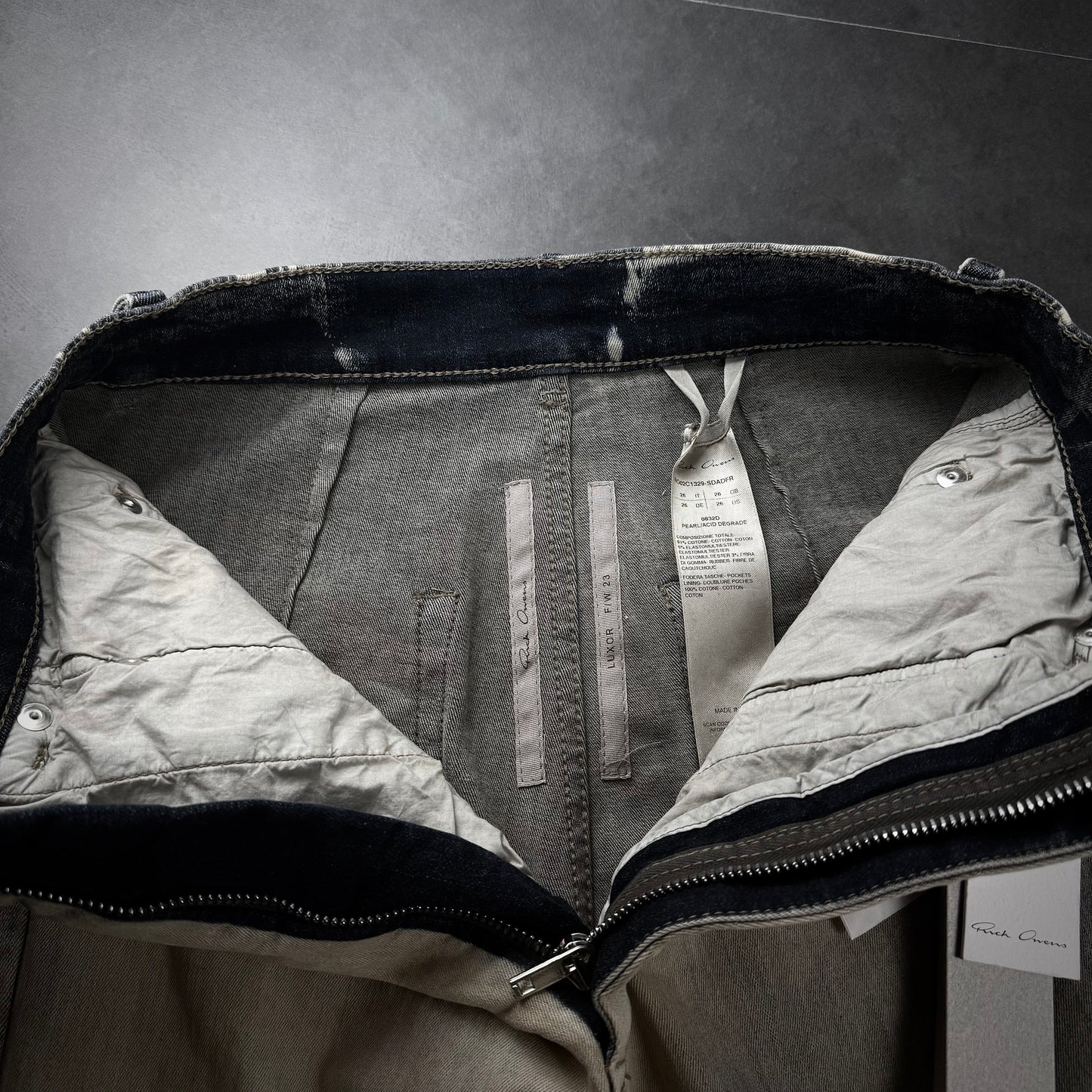 Rick owens acid bolan