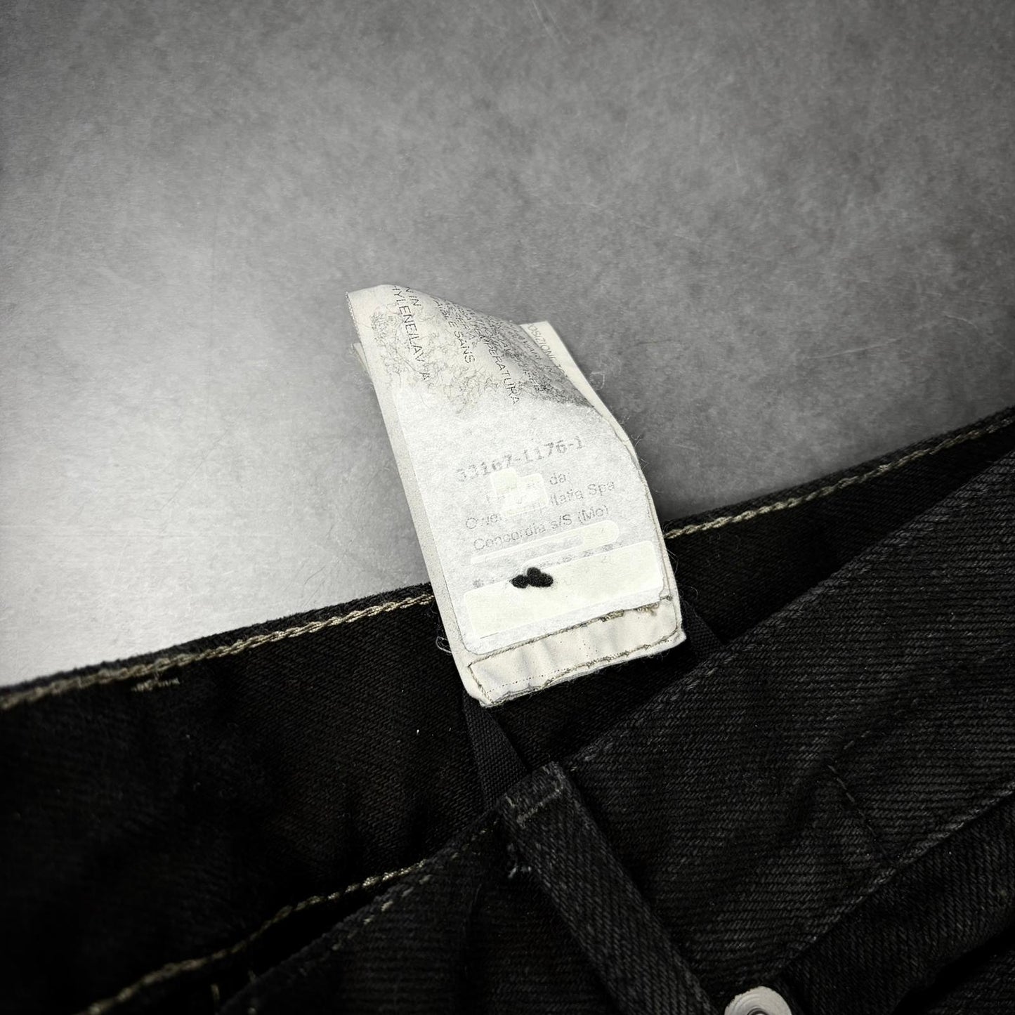 Rick owens silvered bootcut sample denim