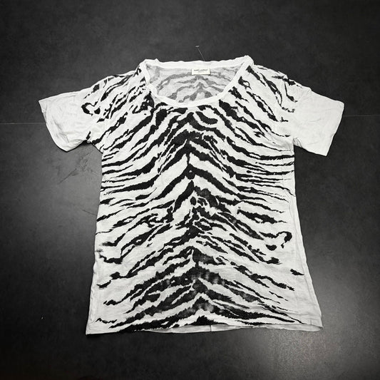 Saint laurent zebra tshirt