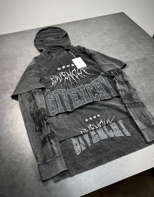 Givenchy „layered“ balaclava longsleeve F/W22