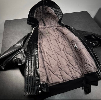 Rick owens „coated wax“ bomber S/S24 LIDO