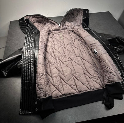 Rick owens „coated wax“ bomber S/S24 LIDO