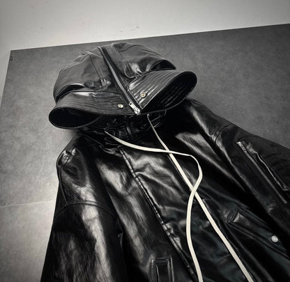 Rick owens „coated wax“ bomber S/S24 LIDO