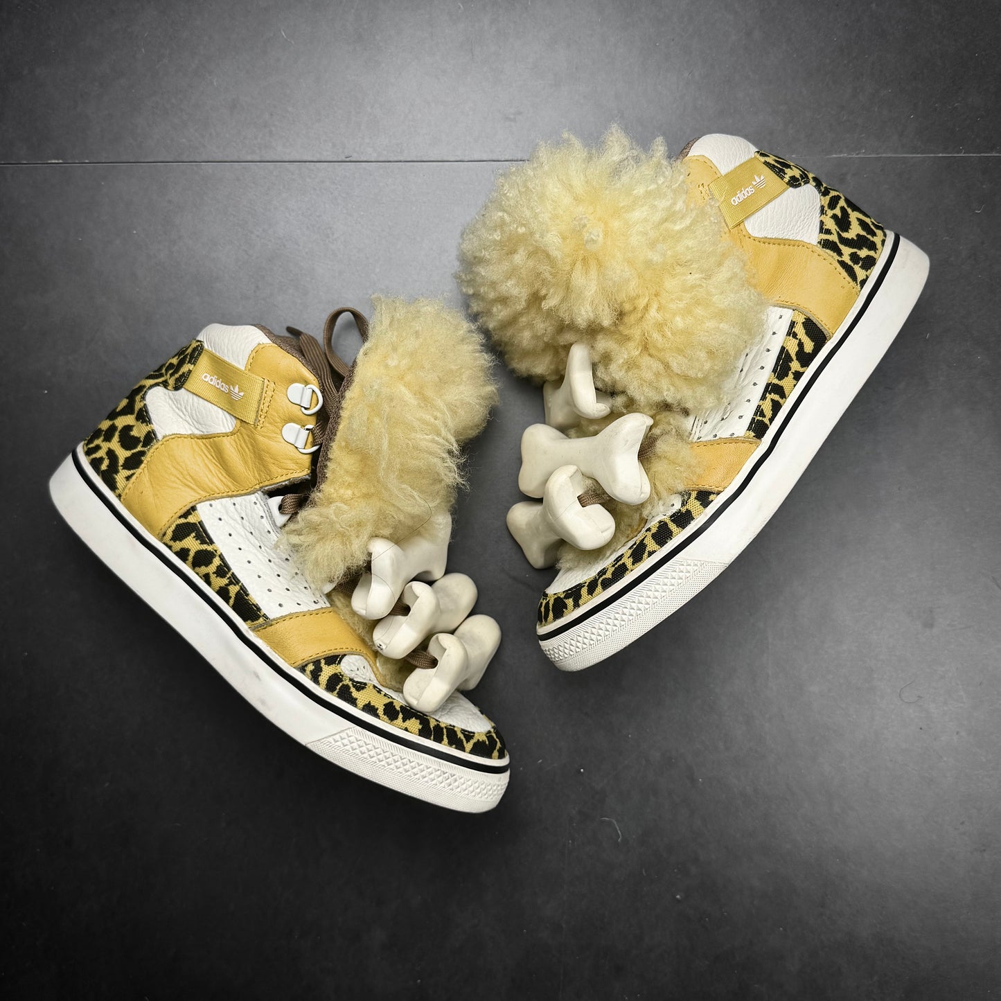 Jeremy Scott x Adidas Bone Fur Sneaker
