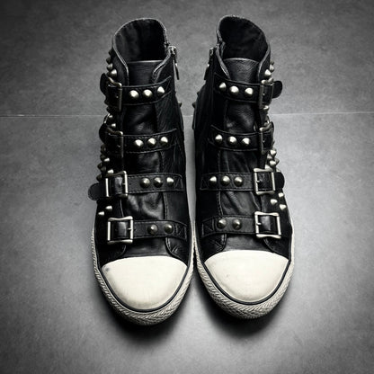 Ash Studded Chucks