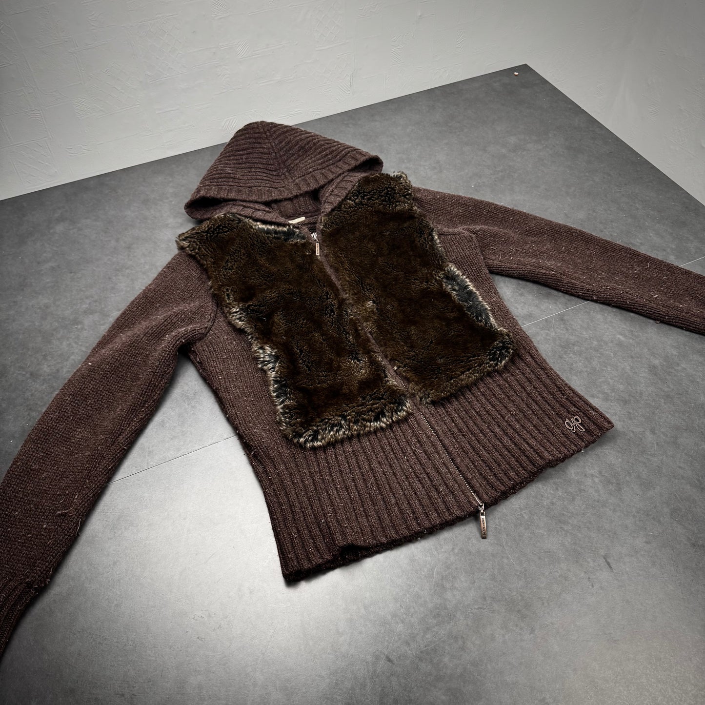 Vintage Fur Hoodie