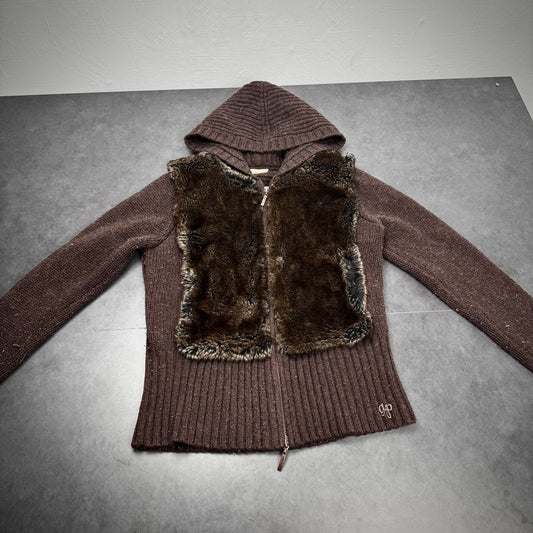 Vintage Fur Hoodie