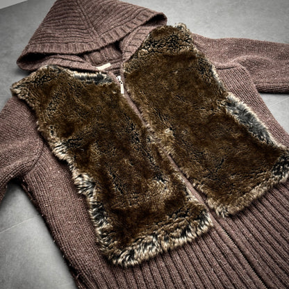 Vintage Fur Hoodie