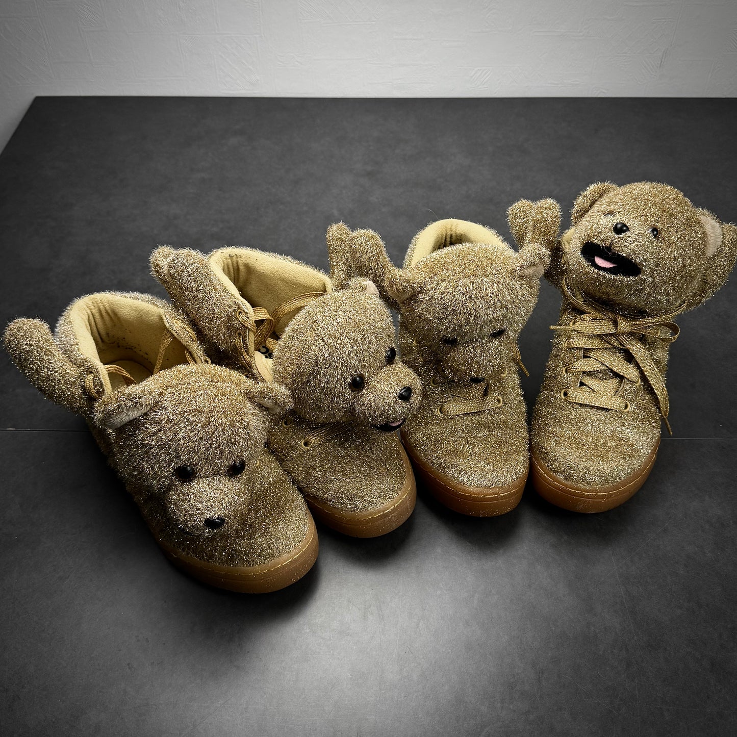 Jeremy Scott Gold Bear Sneaker