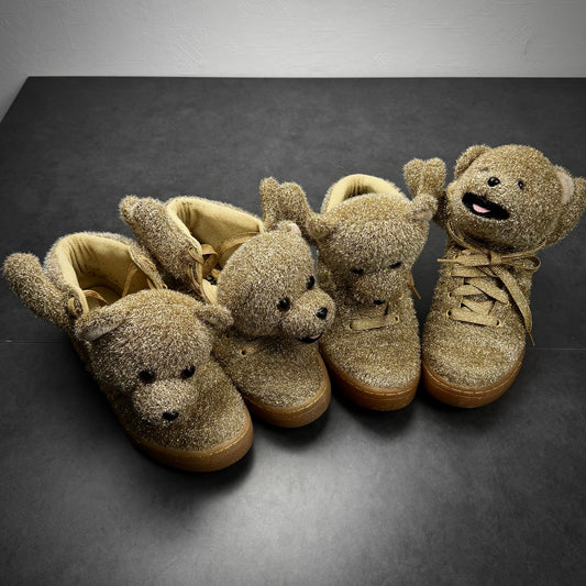 Jeremy Scott Gold Bear Sneaker