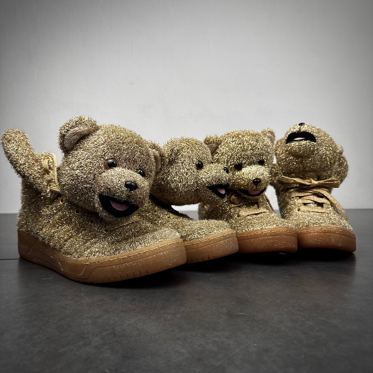 Jeremy Scott Gold Bear Sneaker