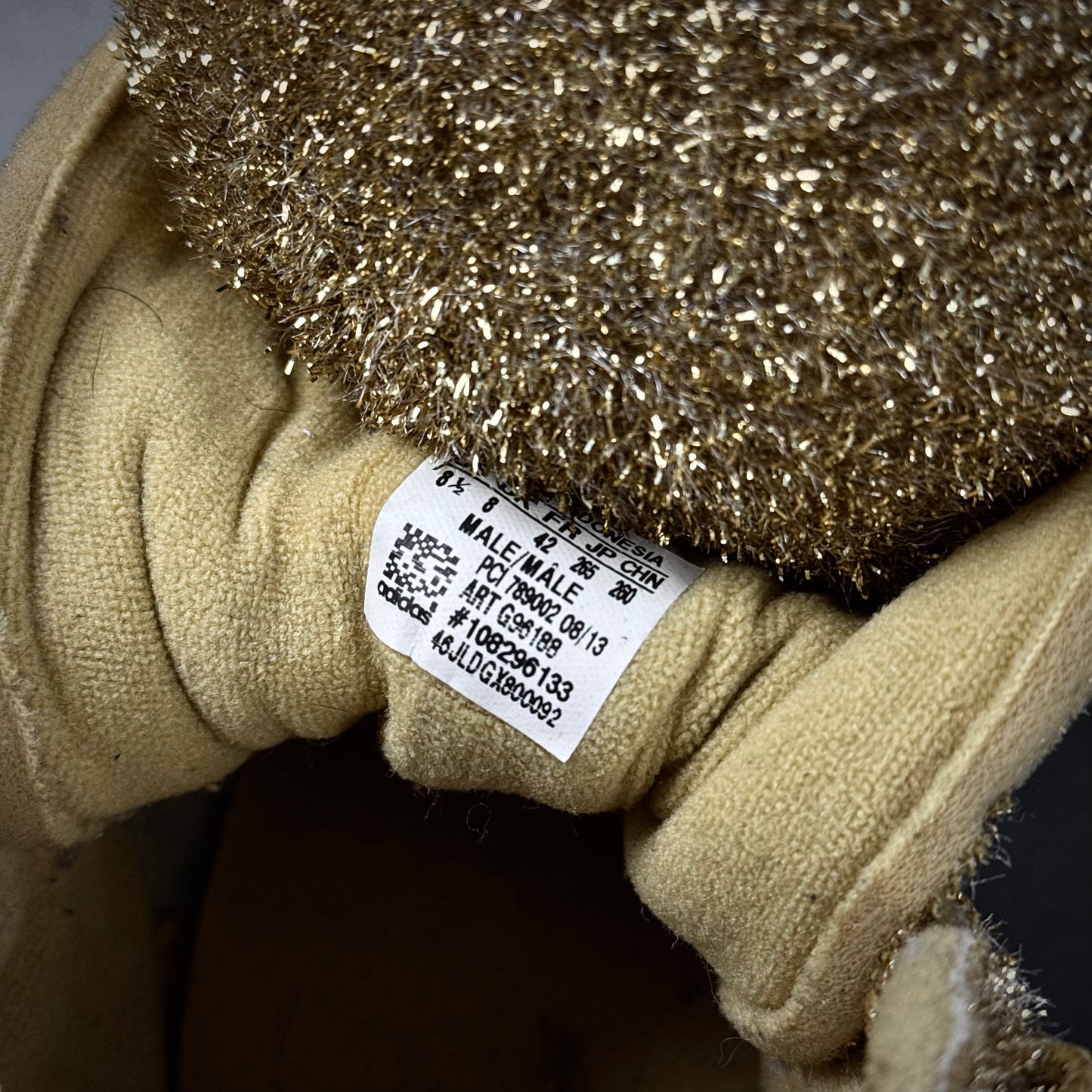 Jeremy Scott Gold Bear Sneaker