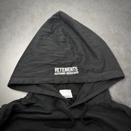 Vetements titanic hoodie