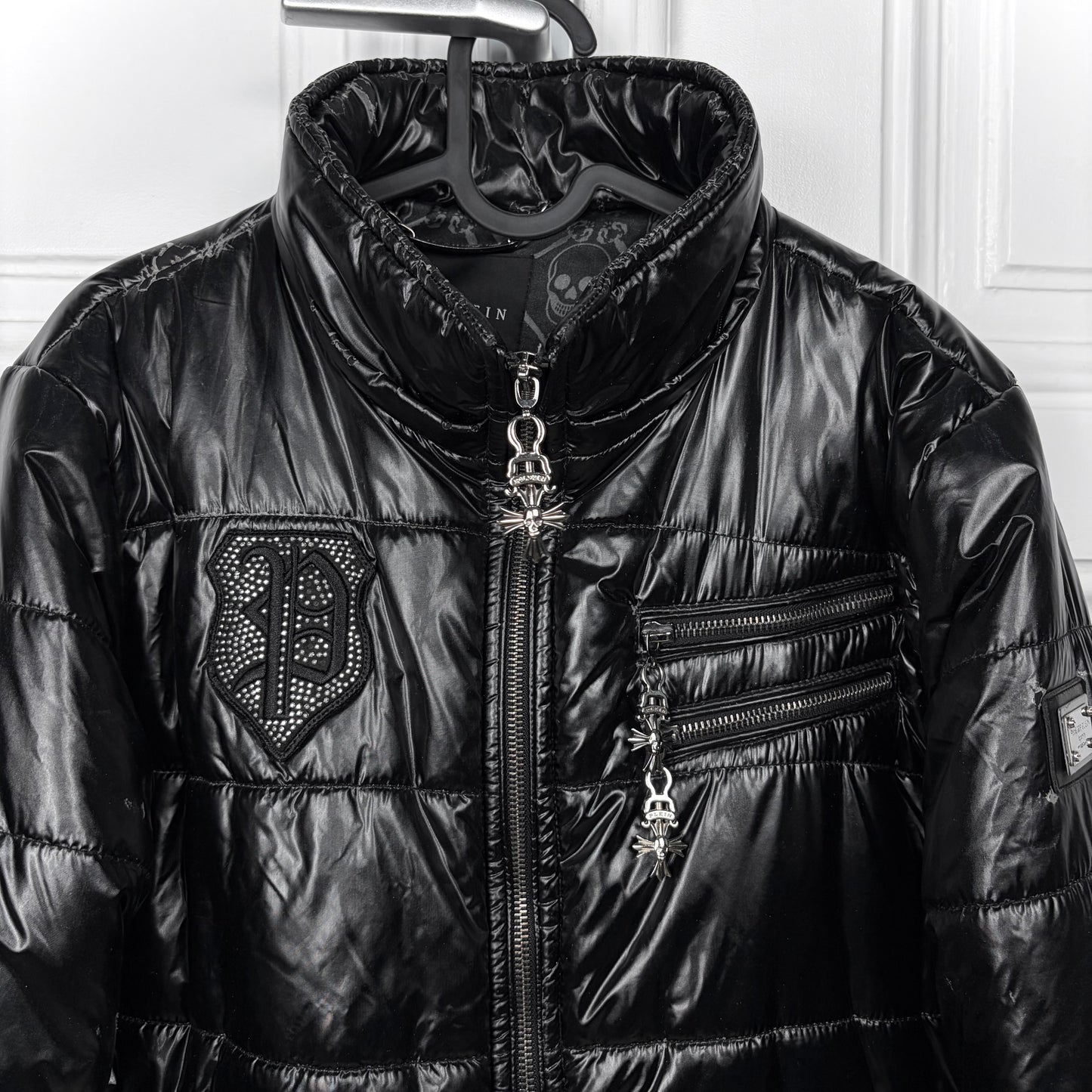 Philipp Plein Waxed Puffer