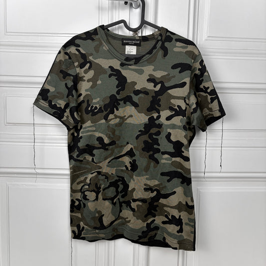Mastermind Japan Distressed Camo Tshirt