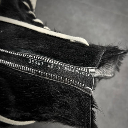 Rick owens „Ponyhair“ Ramones FW22 STROBE
