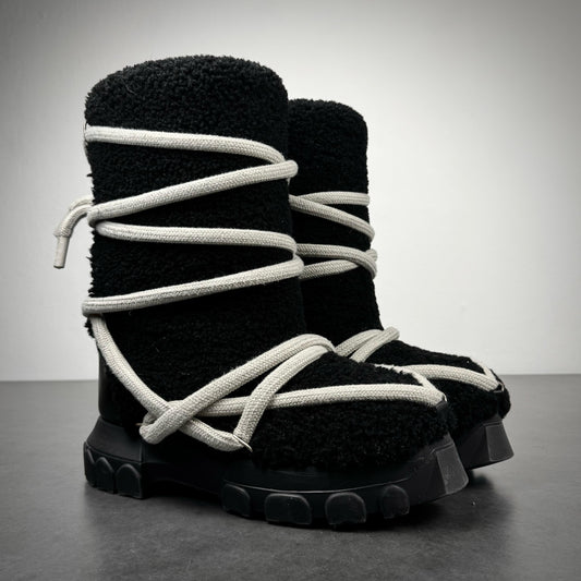 Rick owens „sherling“ lunar boots F/W22 STROBE