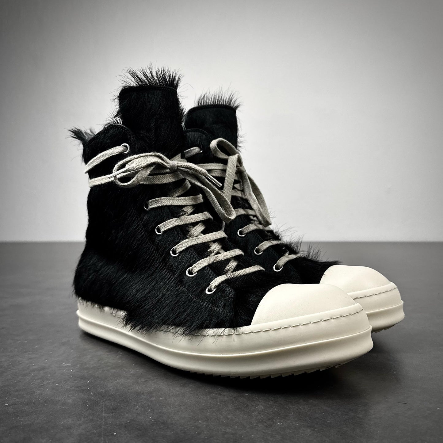 Rick owens „Ponyhair“ Ramones FW22 STROBE