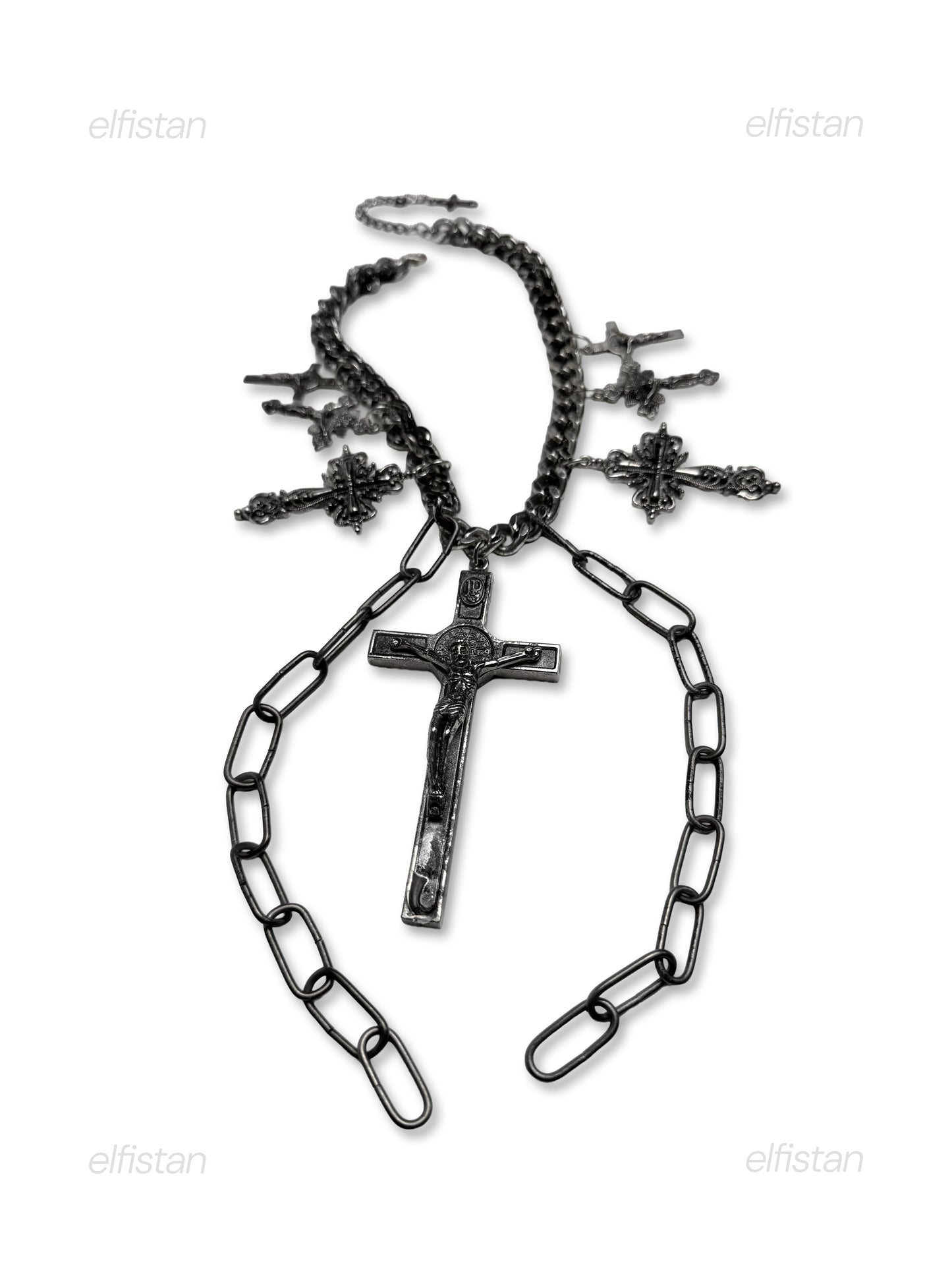 Jean Paul Gaultier Sample Holy Cross Chain