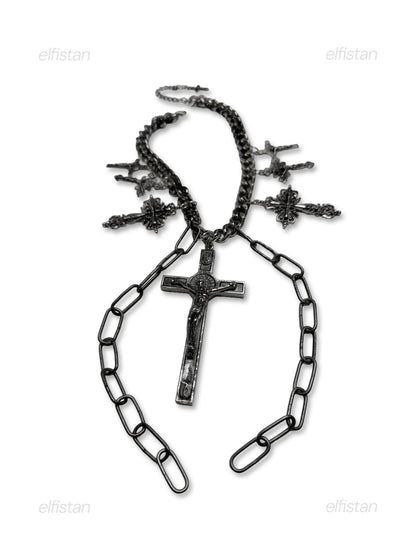 Jean Paul Gaultier Sample Holy Cross Chain